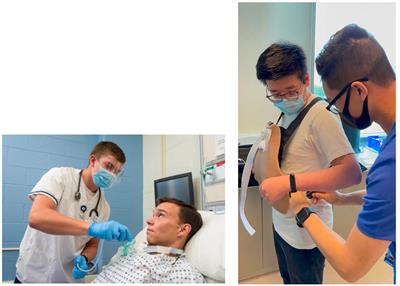 Evaluation of tracheostomy suctioning procedure among nursing and respiratory therapy students: wearable manikin vs. standard manikin
